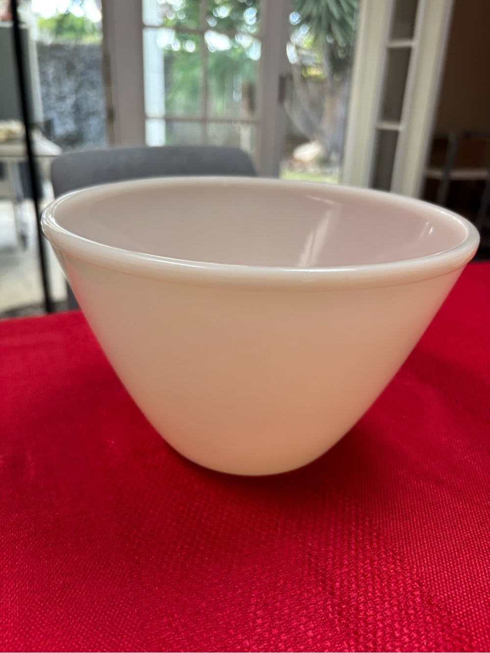 Vintage Fire King Ivory Mixing bowl